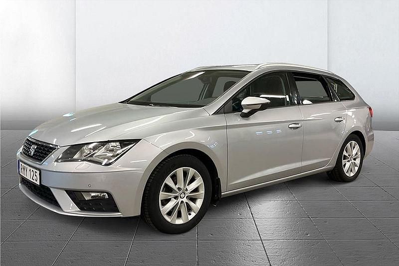 Silver Begagnad 2017 Seat Leon ST Kombi | 119 800 kr - Bild 1/3