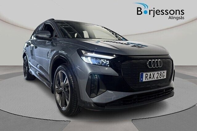 Blå Begagnad 2024 Audi Q4 e-tron Advanced Plus SUV | 499 900 kr (Dyr) - Bild 1/4