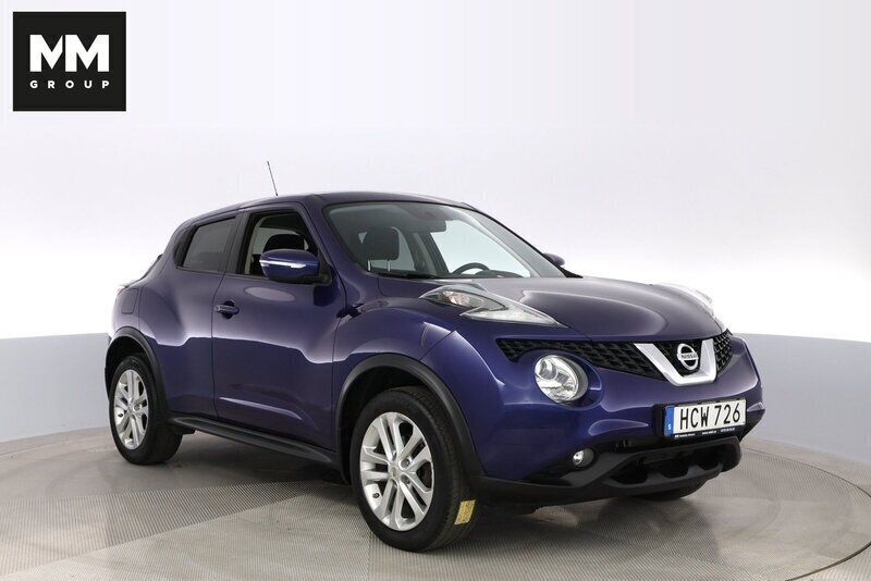 Blå Begagnad 2015 Nissan Juke SUV | 95 000 kr (Marknadspris) - Bild 1/4