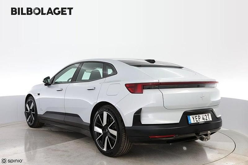 Begagnad Polestar 4 Long Range Single Motor 200 kW (272 HK) 2024 Silver SUV