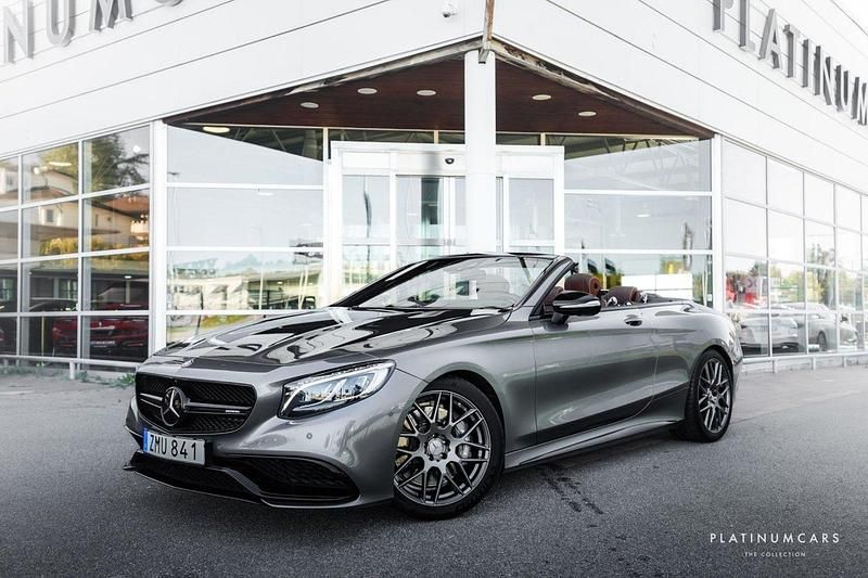 Grå Begagnad 2016 Mercedes S63 AMG Exclusive Cab | 949 000 kr (Bra pris) - Bild 1/4