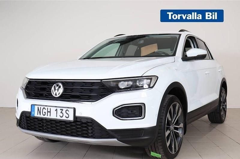 Vit Begagnad 2020 VW T-Roc GT SUV | 249 900 kr (Lite dyr) - Bild 1/2