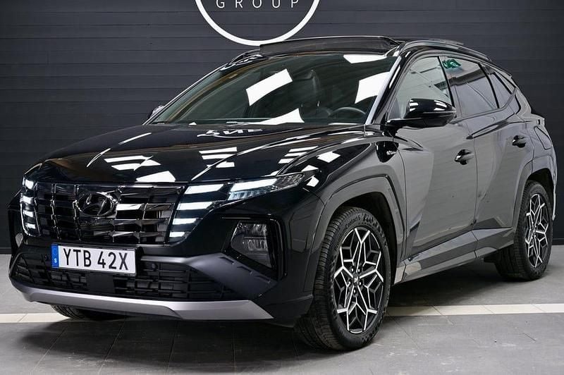 Begagnad Hyundai Tucson N Line 180 HK (132 kW) 2022 Svart SUV
