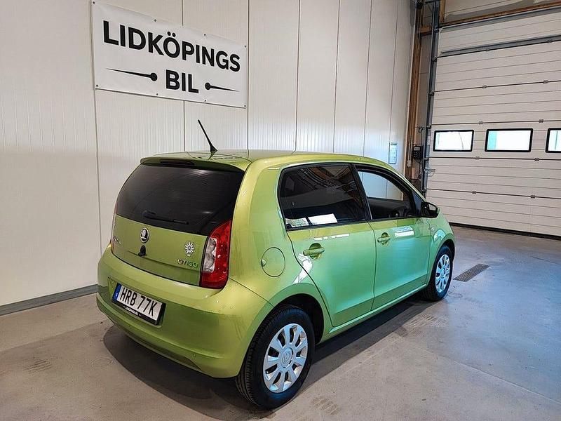 Begagnad Skoda Citigo G-TEC 68 HK (50 kW) 2014 Ljusgrön Halvkombi