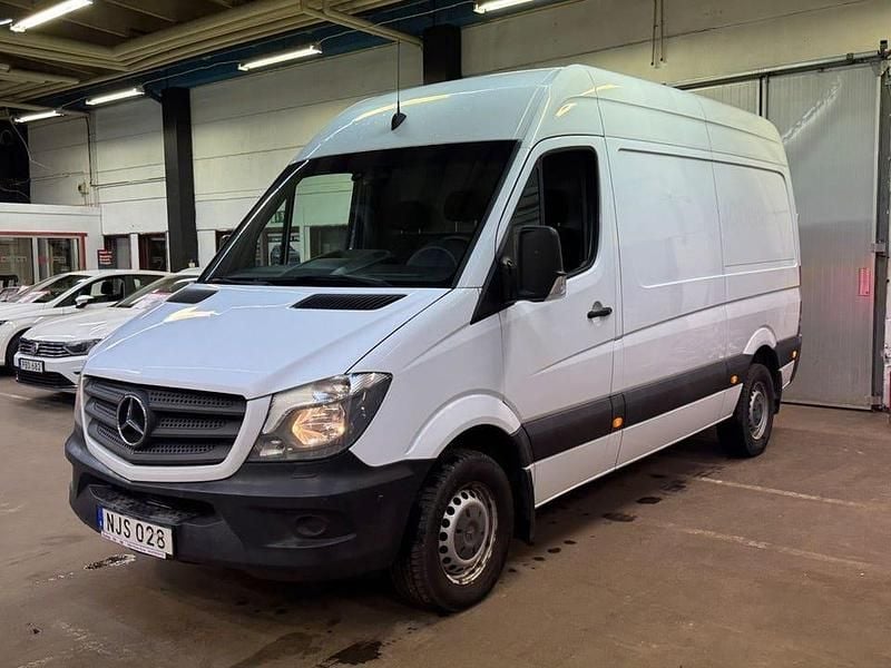 Vit Begagnad 2016 Mercedes Sprinter Van | 139 000 kr - Bild 1/4