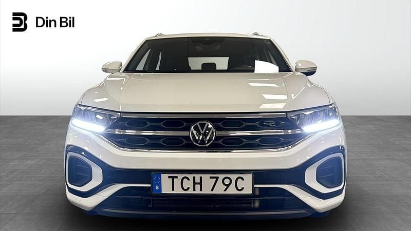 Begagnad VW T-Roc R-line 150 HK (110 kW) 2024 Pure white SUV