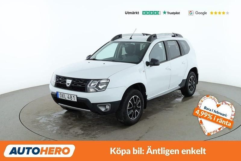 Vit Begagnad 2016 Dacia Duster Black Shadow SUV | 136 000 kr (Marknadspris) - Bild 1/4