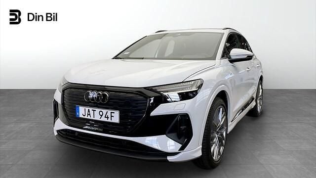 Glaciärvit metallic Begagnad 2024 Audi Q4 e-tron SUV | 649 000 kr - Bild 1/4