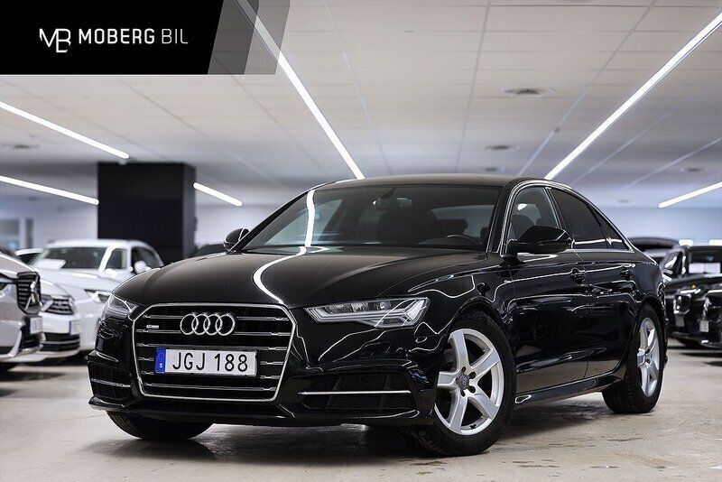 Svart Begagnad 2017 Audi A6 S-Line Sedan | 229 900 kr (Bra pris) - Bild 1/3