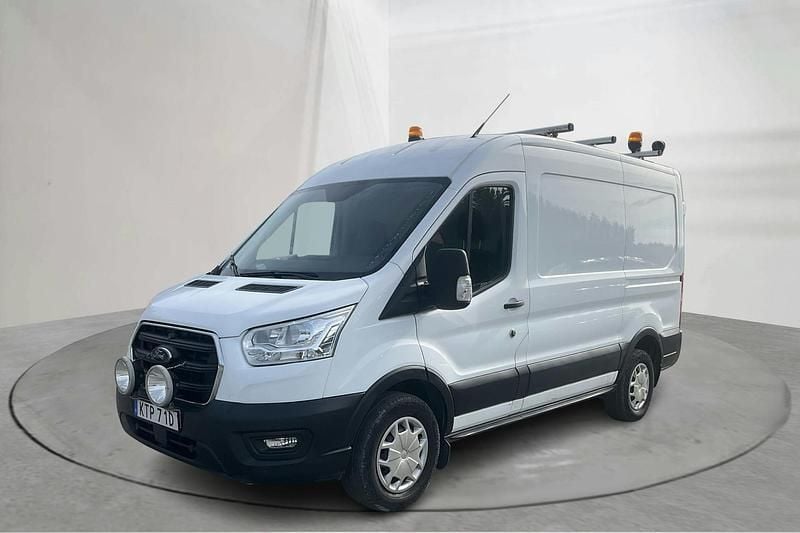 Vit Begagnad 2020 Ford Transit Sedan | 329 000 kr - Bild 1/4