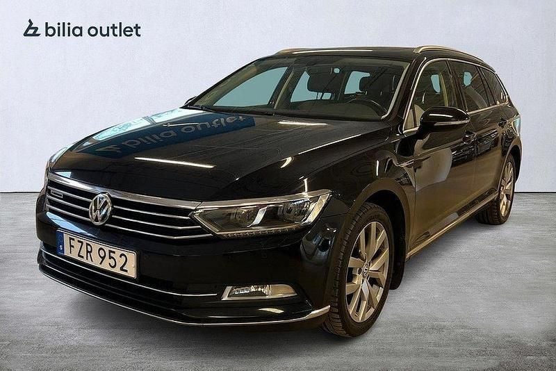 Svart Begagnad 2015 VW Passat Kombi | 169 900 kr (Bra pris) - Bild 1/2