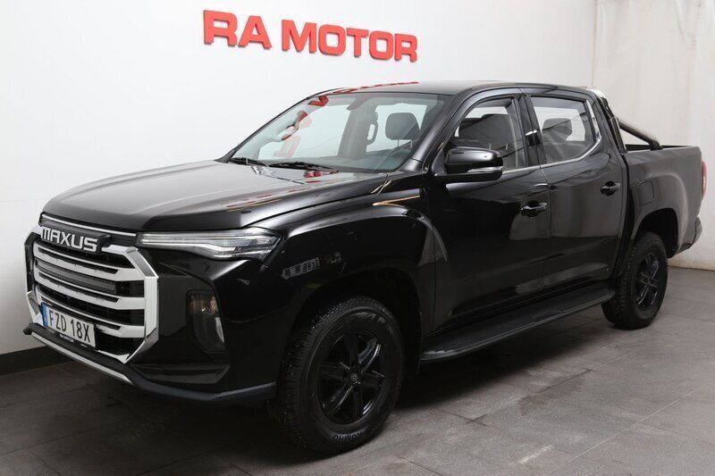 Svart Begagnad 2022 Maxus e-T90 Pickup | 449 800 kr - Bild 1/4