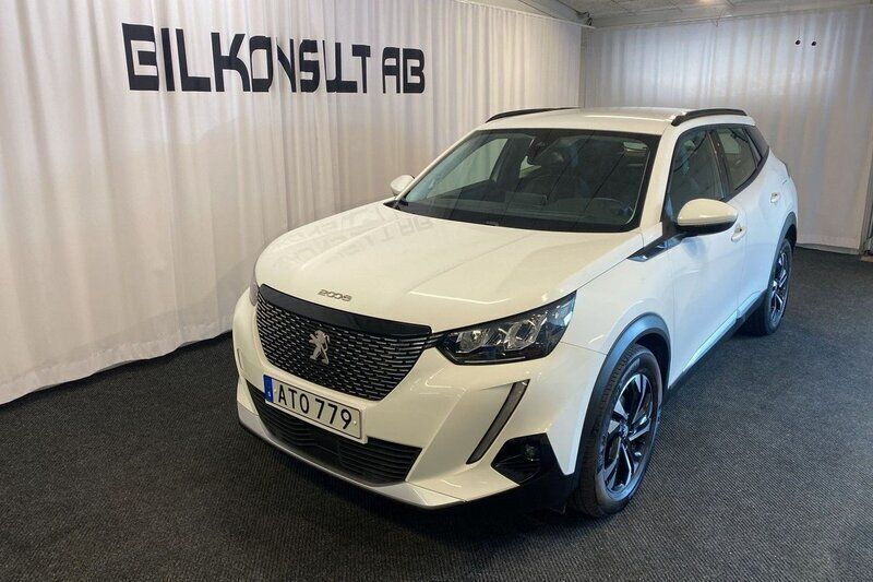 Vit Begagnad 2020 Peugeot 2008 Allure SUV | 169 000 kr (Marknadspris) - Bild 1/4