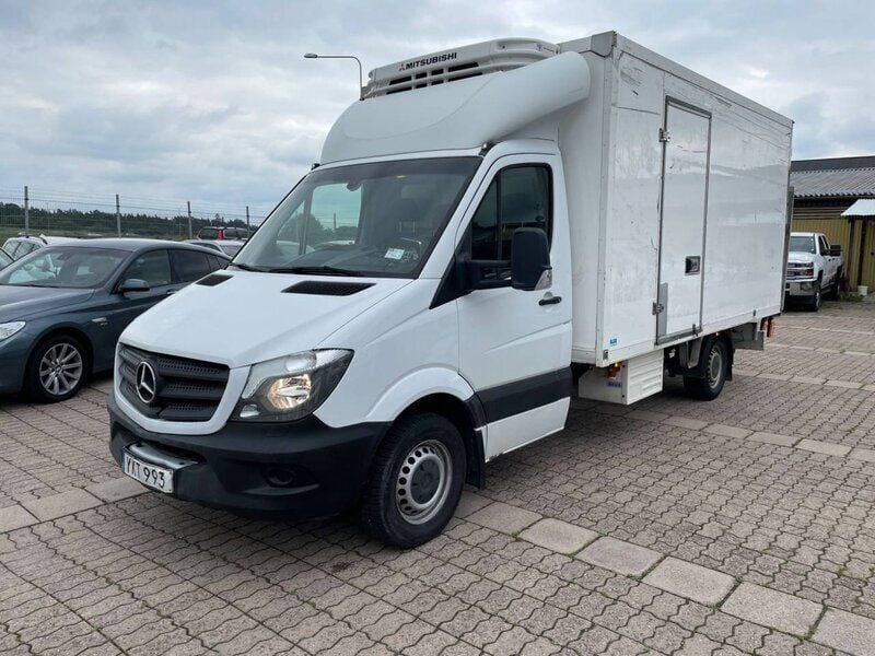 Vit Begagnad 2017 Mercedes Sprinter Van | 199 875 kr (Lite dyr) - Bild 1/4