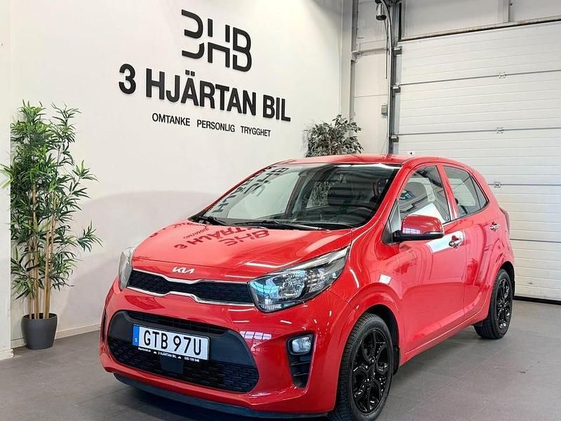 Röd Begagnad 2023 Kia Picanto Advance Halvkombi | 119 900 kr (Bra pris) - Bild 1/4
