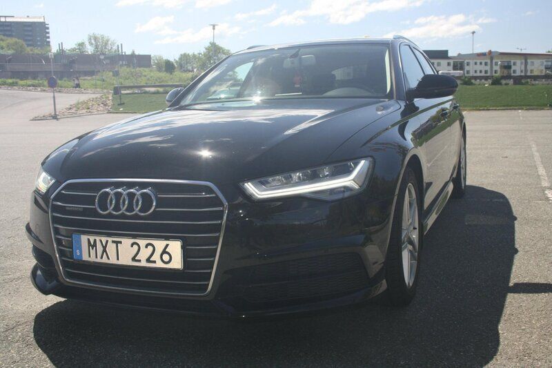 Svart Begagnad 2018 Audi A6 Ambition Kombi | 175 900 kr (Superpris) - Bild 1/4