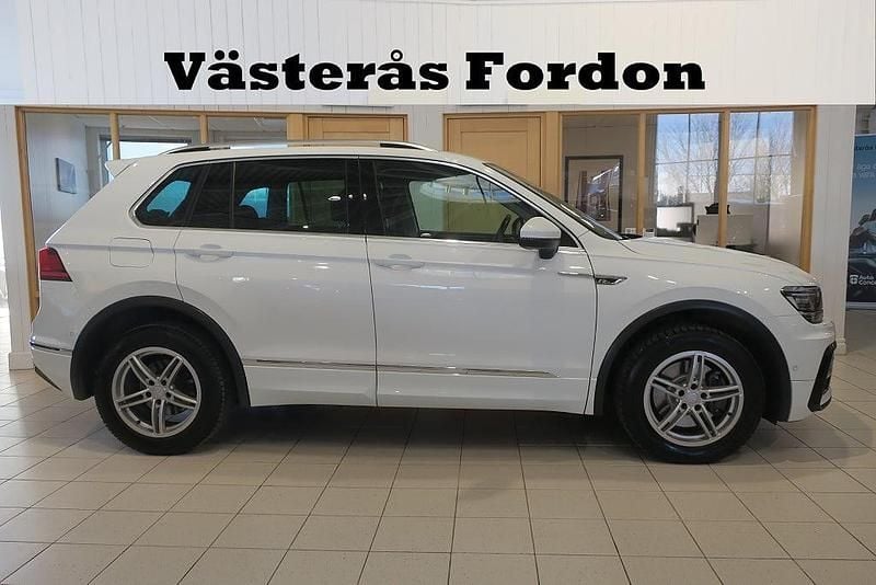 Begagnad VW Tiguan R-line 190 HK (139 kW) 2017 Vit SUV