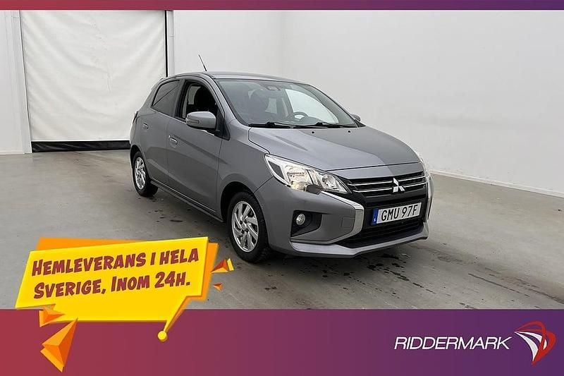 Begagnad Mitsubishi Space Star Comfort Edition 71 HK (52 kW) 2022 Grå Halvkombi