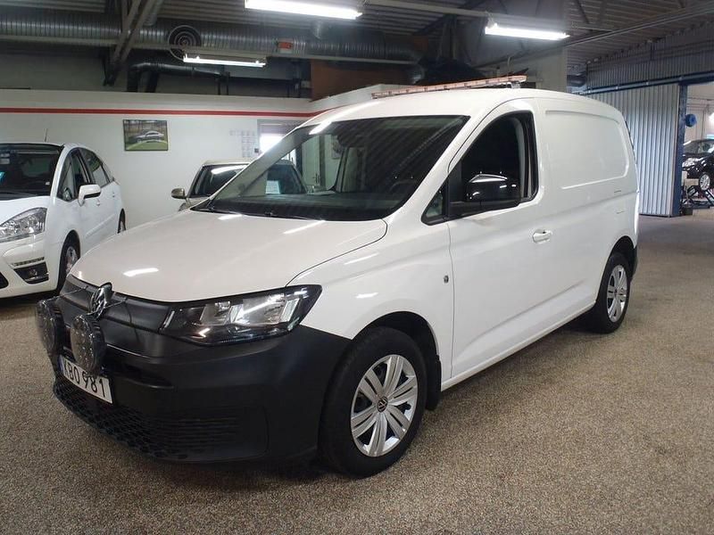 Begagnad VW Caddy 123 HK (90 kW) 2022 Vit Minibuss