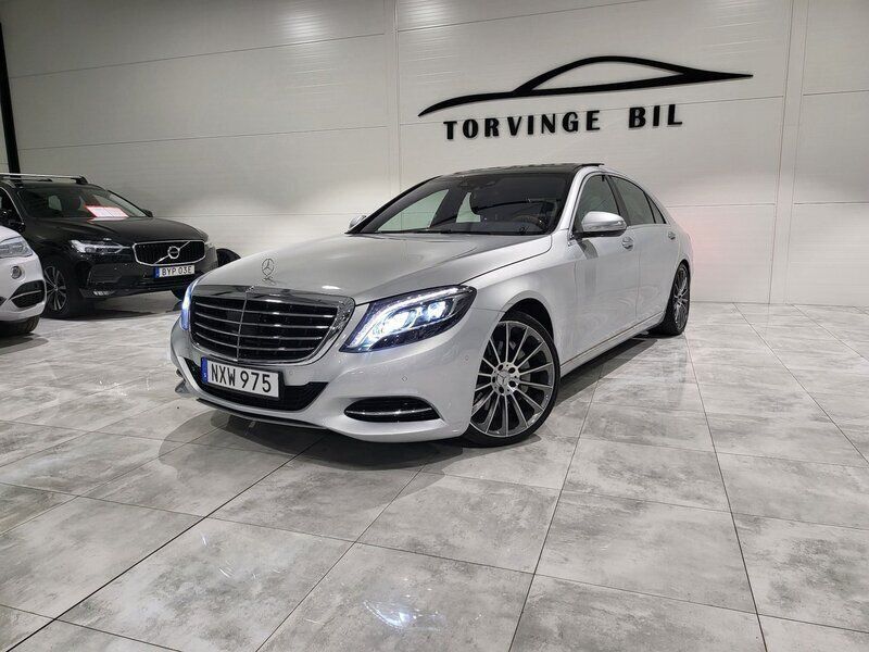Silver Begagnad 2013 Mercedes S350 Sedan | 329 000 kr (Lite dyr) - Bild 1/4