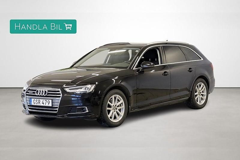 Svart Begagnad 2018 Audi A4 Kombi | 199 900 kr (Marknadspris) - Bild 1/4