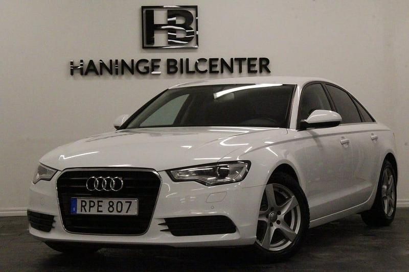 Vit Begagnad 2014 Audi A6 Proline Sedan | 159 900 kr (Lite dyr) - Bild 1/4