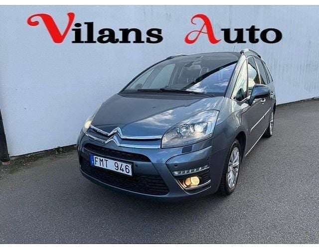 Mörkgrå (grå) Begagnad 2011 Citroën Grand C4 Picasso Minibuss | 59 900 kr (Marknadspris) - Bild 1/4