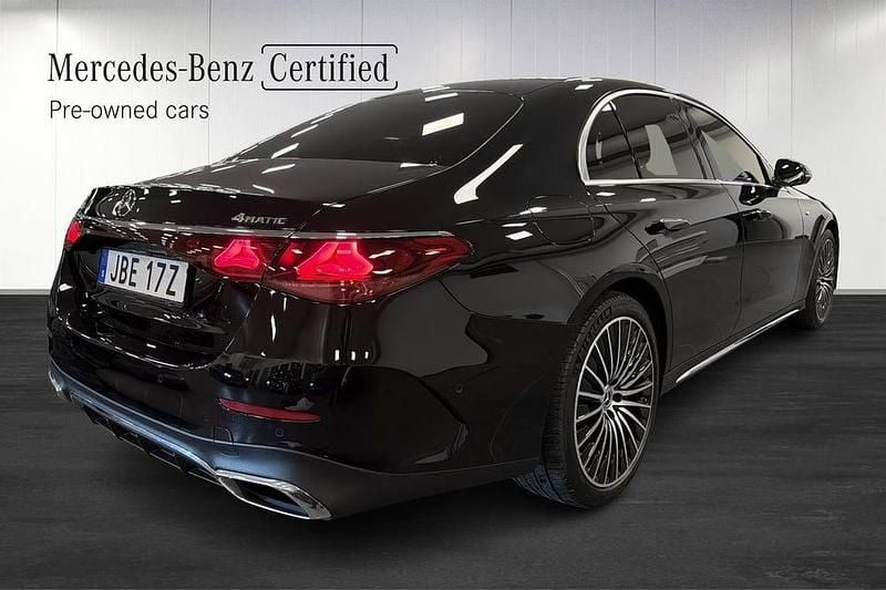 Begagnad Mercedes E300 313 HK (230 kW) 2024 Svart Sedan