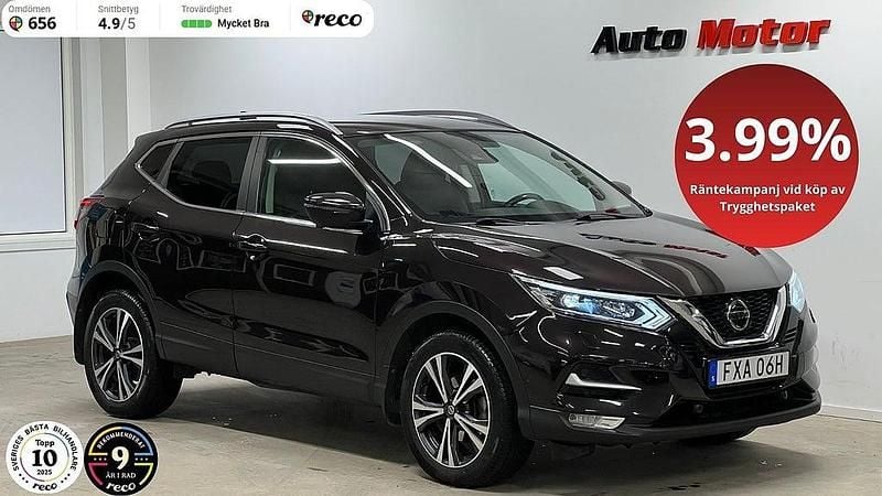 Lila Begagnad 2020 Nissan Qashqai 360º SUV | 219 900 kr (Marknadspris) - Bild 1/3