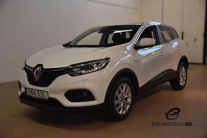 Vit Begagnad 2019 Renault Kadjar SUV | 164 899 kr (Marknadspris) - Bild 1/4