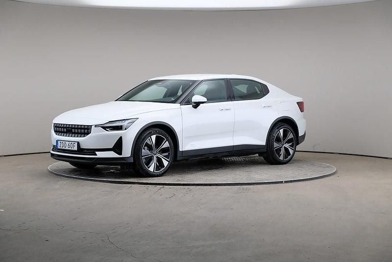 Vit Begagnad 2022 Polestar 2 Long Range Single Motor Halvkombi | 335 000 kr (Bra pris) - Bild 1/4