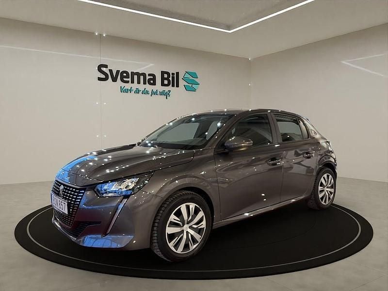 Begagnad Peugeot 208 Active 101 HK (74 kW) 2020 Grå platinum metallic Halvkombi