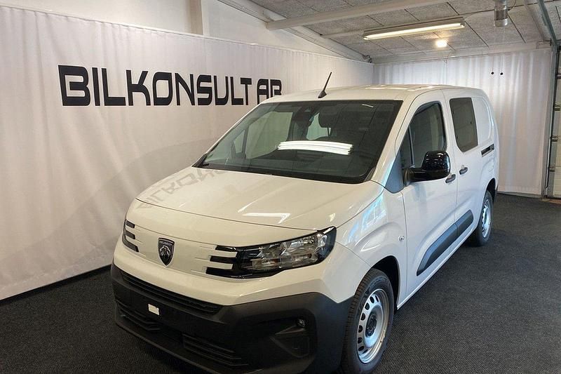 Vit (vit kaolin) Ny 2025 Peugeot Partner Van | 419 460 kr - Bild 1/4