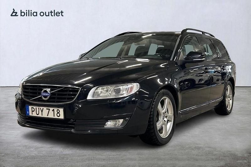 Begagnad Volvo V70 181 HK (133 kW) 2014 Svart Kombi