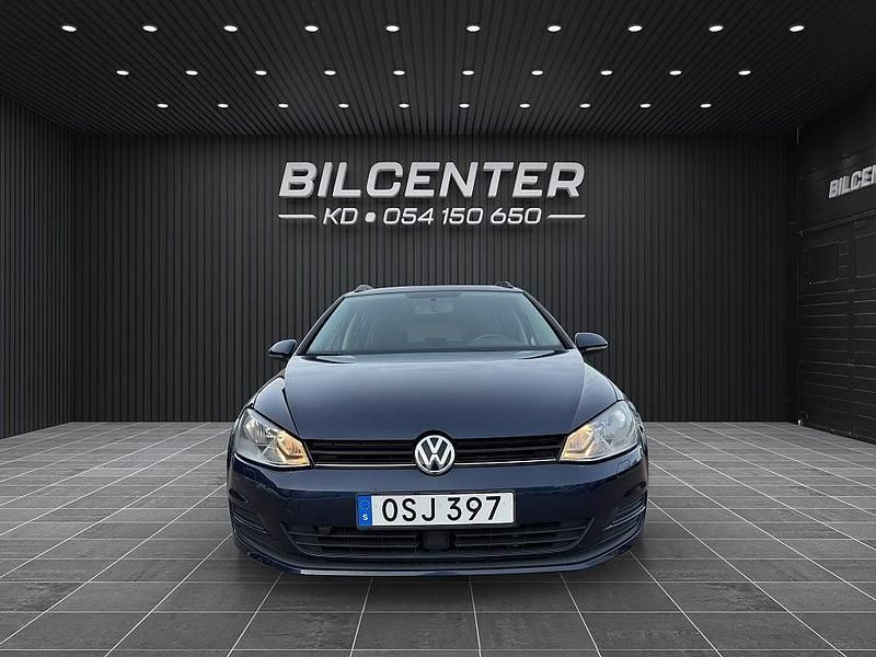 Begagnad VW Golf VII 105 HK (77 kW) 2014 Blå Kombi