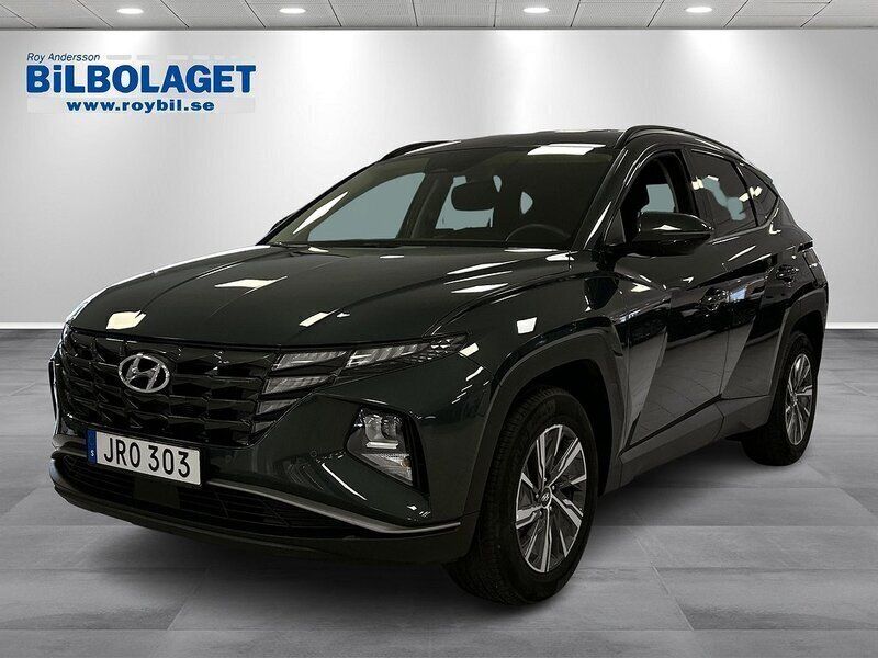 Blå Begagnad 2022 Hyundai Tucson Essential SUV | 328 000 kr (Bra pris) - Bild 1/4