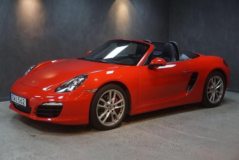 Röd Begagnad 2012 Porsche Boxster S Cab | 589 900 kr - Bild 1/4