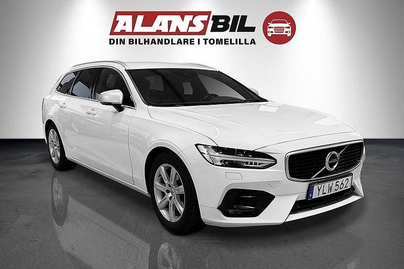 Begagnad Volvo V90 R-Design 190 HK (139 kW) 2017 Vit Kombi