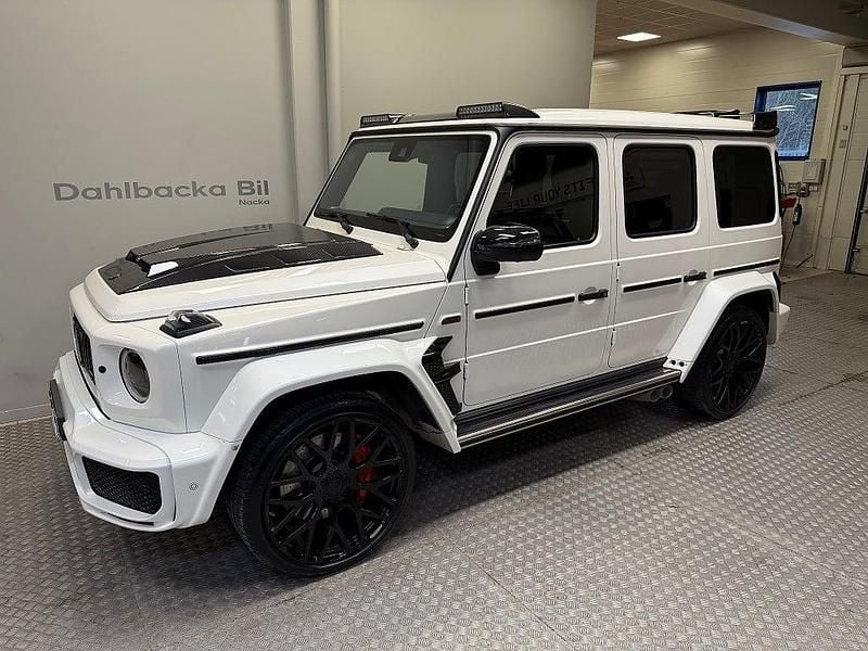 Vit Begagnad 2018 Mercedes G63 AMG SUV | 1 799 000 kr - Bild 1/4