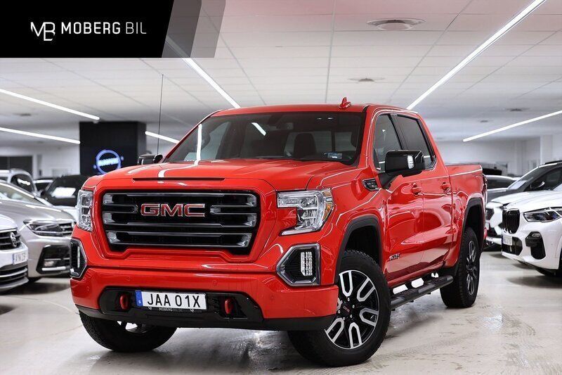 Röd Begagnad 2022 GMC Sierra Sedan | 849 900 kr - Bild 1/3