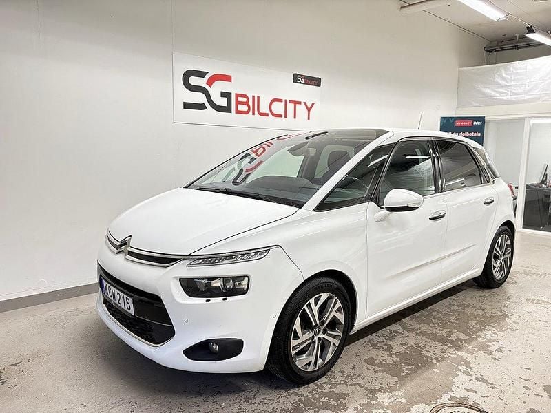 Vit Begagnad 2015 Citroën C4 Picasso Minibuss | 79 900 kr (Marknadspris) - Bild 1/4
