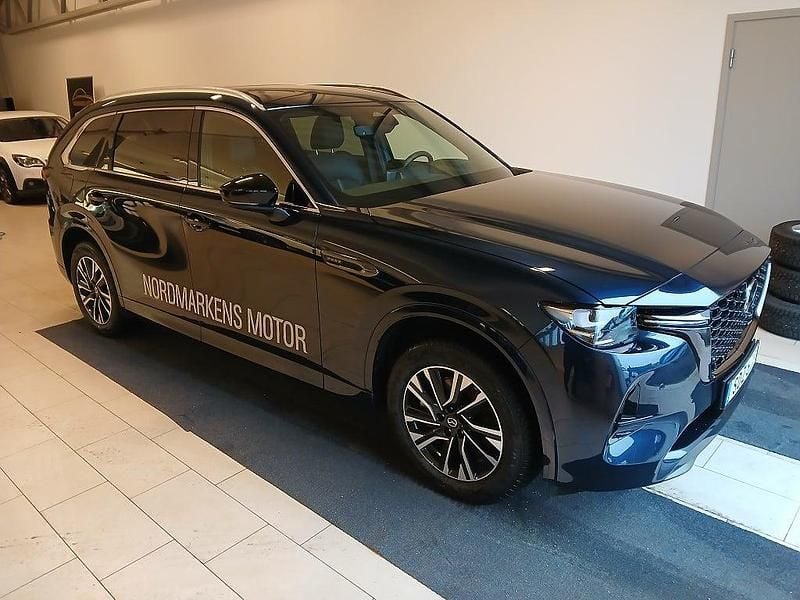 Begagnad Mazda CX-80 Homura-Line 192 HK (141 kW) 2024 Blå SUV