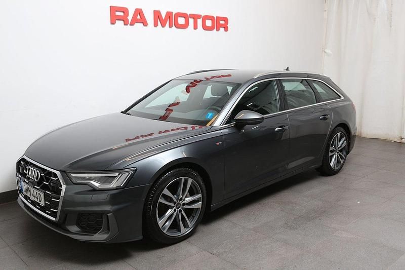 Grå Begagnad 2024 Audi A6 S-Line Kombi | 529 900 kr (Dyr) - Bild 1/4