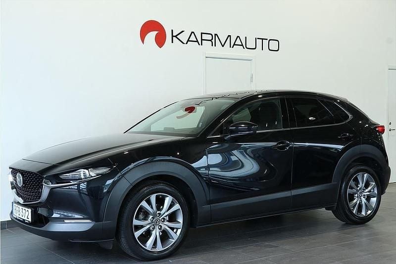 Svart Begagnad 2021 Mazda CX-30 Sky SUV | 249 900 kr (Marknadspris) - Bild 1/4