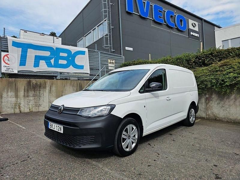 Begagnad VW Caddy Maxi 122 HK (89 kW) 2023 Vit Minibuss