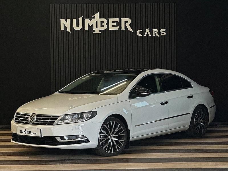 Vit Begagnad 2013 VW CC Sedan | 139 900 kr (Lite dyr) - Bild 1/4