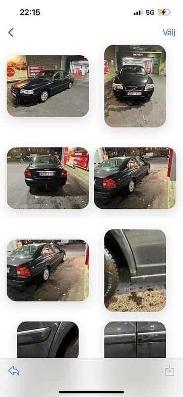 Svart Begagnad 2005 Volvo S80 Kinetic Sedan | 18 000 kr (Superpris) - Bild 1/4