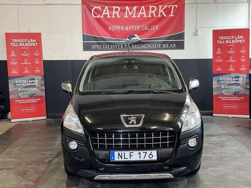 Begagnad Peugeot 3008 112 HK (82 kW) 2012 Svart Kombi