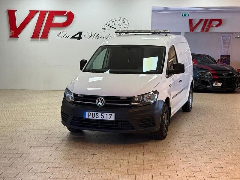 Begagnad VW Caddy Maxi 110 HK (80 kW) 2017 Vit Minibuss