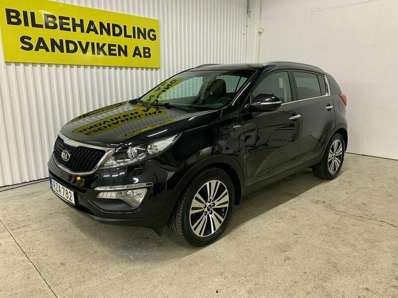 Svart Begagnad 2014 Kia Sportage SUV | 150 990 kr (Marknadspris) - Bild 1/4